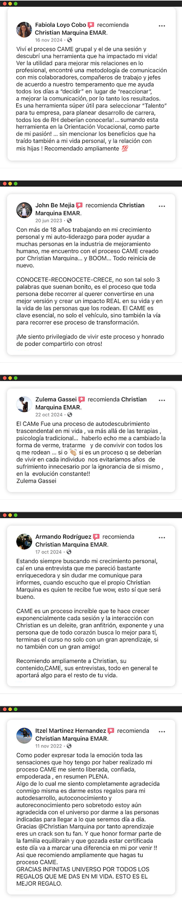 Testimonio